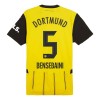 Officiële Voetbalshirt Borussia Dortmund Bensebaini 5 Thuis 2024-25 - Heren